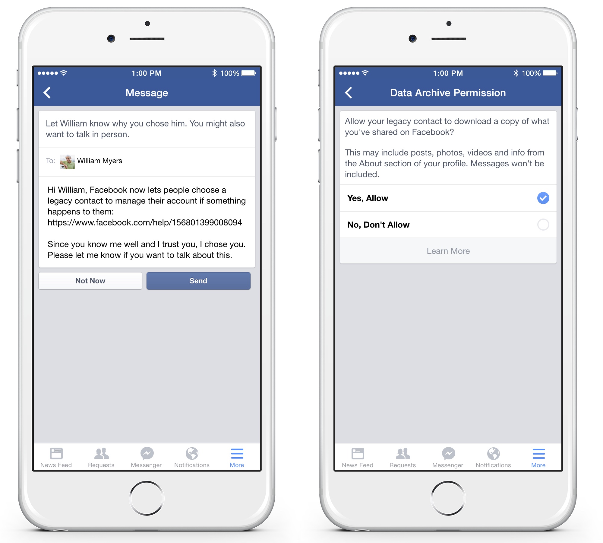 Facebook-Legacy-Contact-iPhone-screenshot