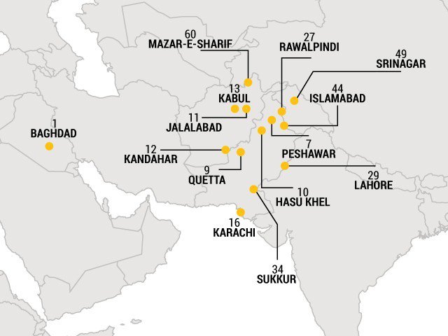 8 Pakistani cities feature in world's deadliest cities index