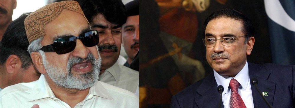 Zardari and Zulfiqar Mirza