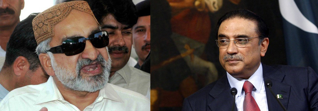Zardari and Zulfiqar Mirza
