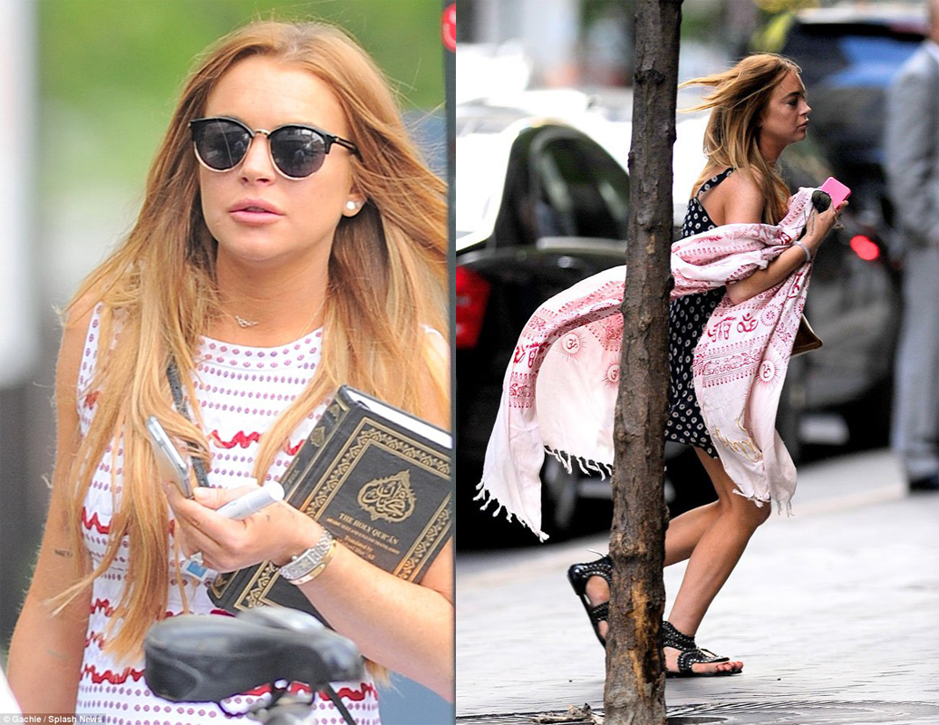 lindsay lohan quran