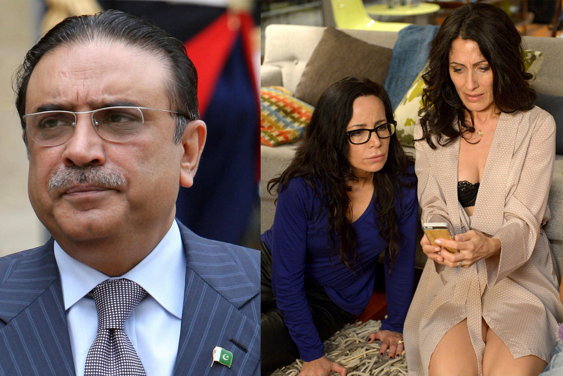 zardari and girlfriends