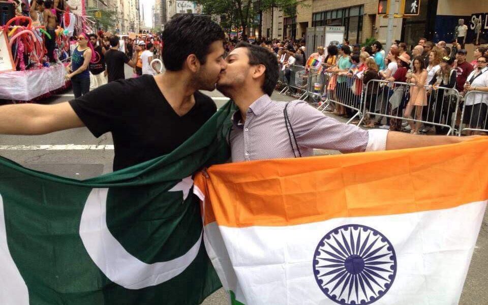 photo of India-Pakistan gay couple