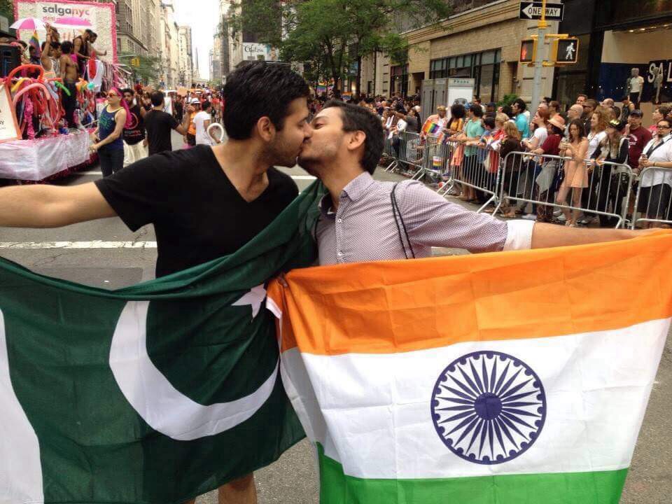 photo of India-Pakistan gay couple