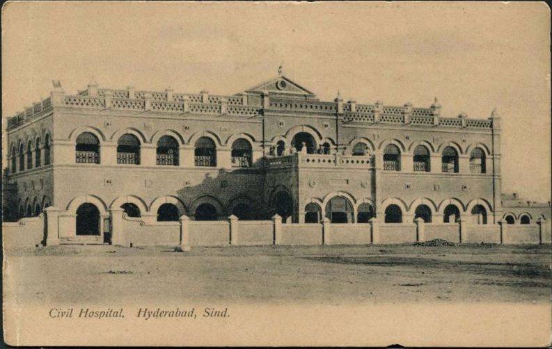 '1940s Civil Hospital, Hyderabad - Sindh.'
