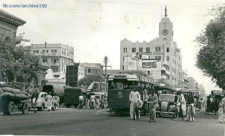 1950s Street Scene,KARACHI