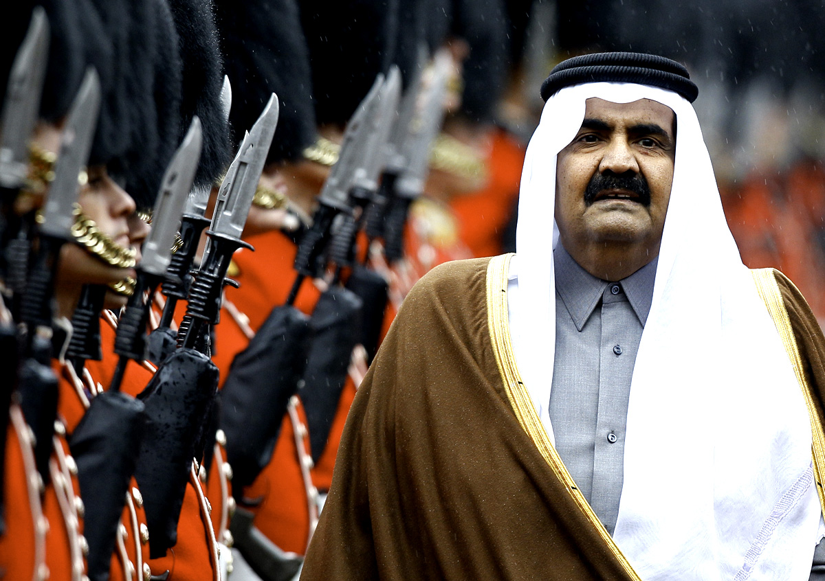 Qatar’s Emir, Sheikh Hamad bin Khalifa a