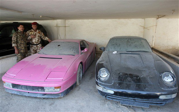 Uday Saddam Hussein cars