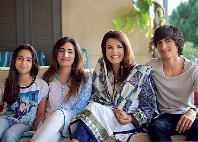 Reham khan family