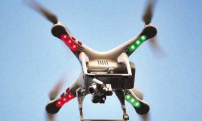 Flying of drones banned