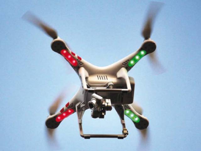 Flying of drones banned