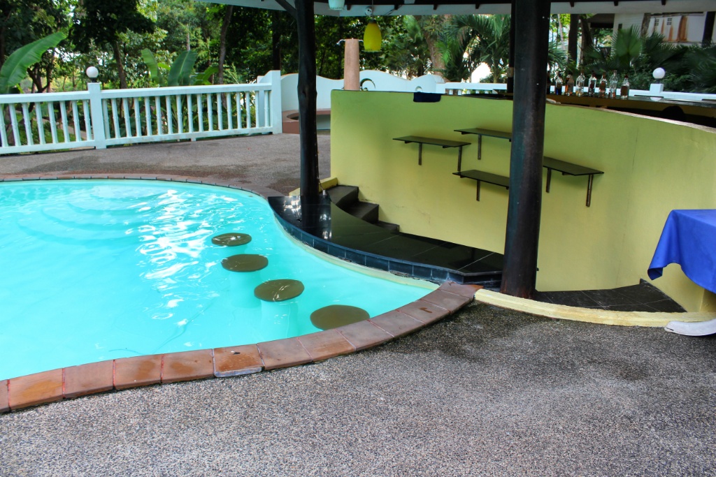 Pool bar at Bay View Resort