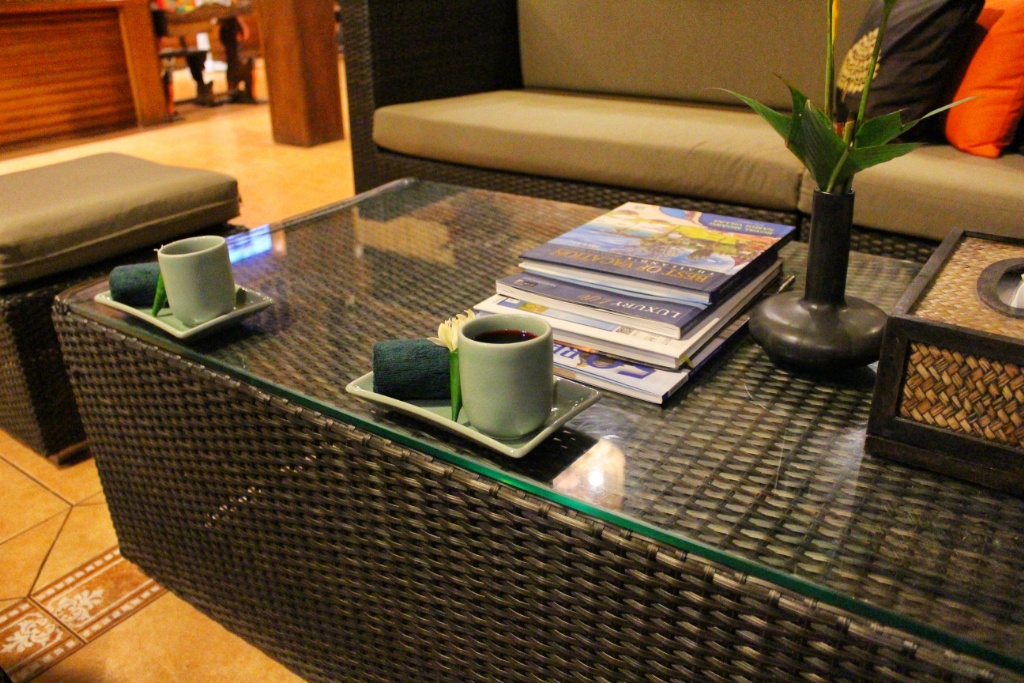 Welcome Drink and Cold Towels