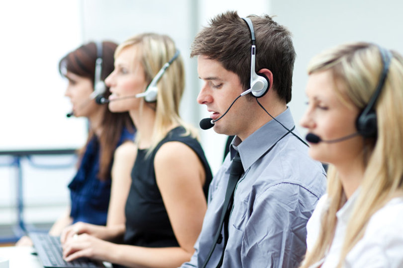 call center staff