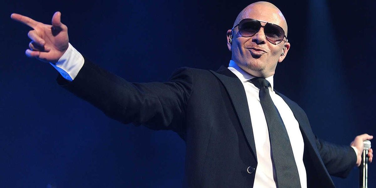 Pitbull performing in PSL