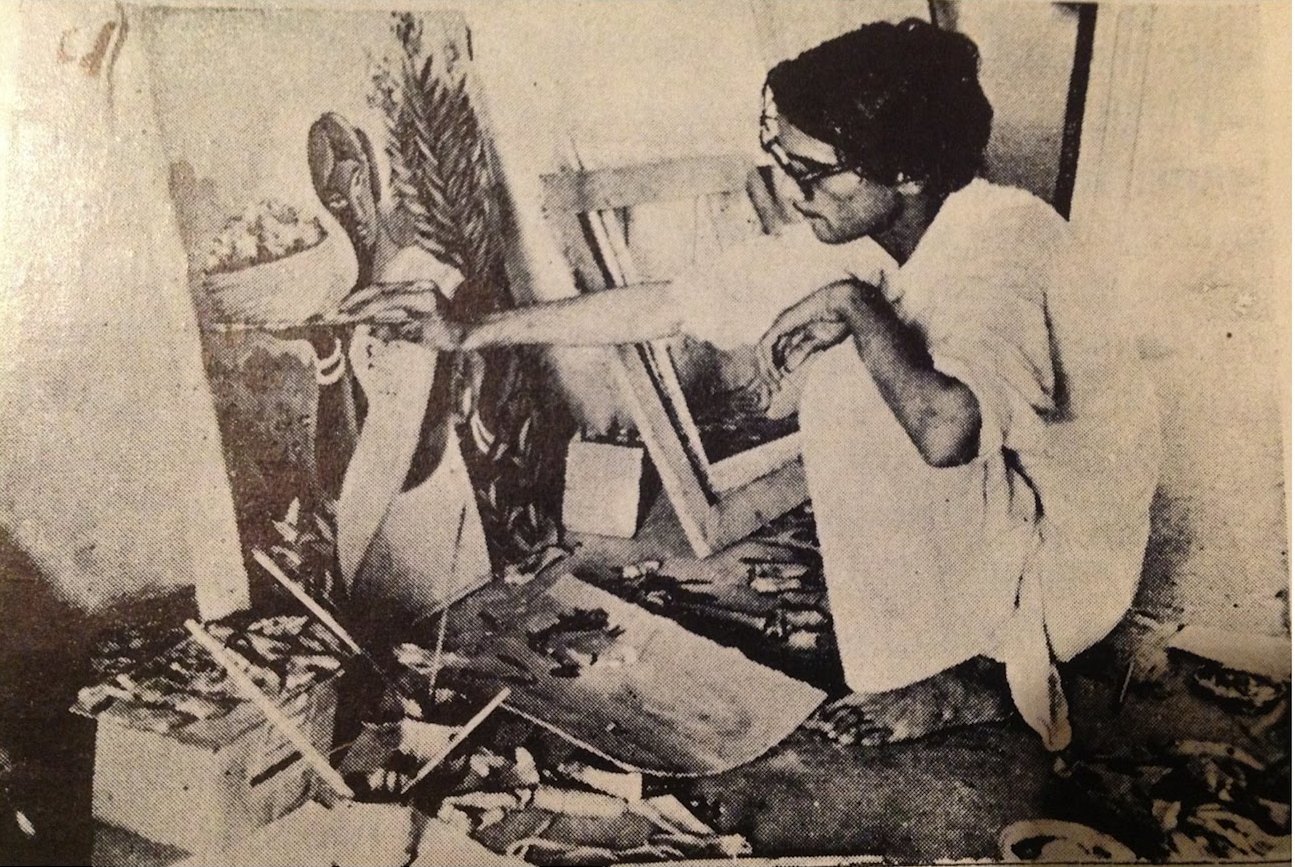 Syed Sadequain Ahmed Naqvi is a legendary Pakistani Artist