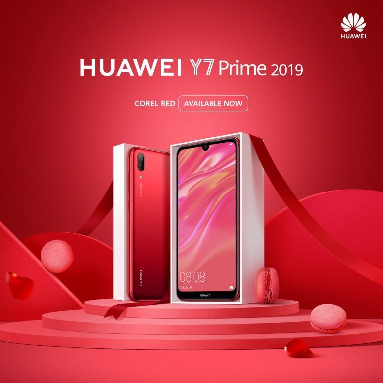 HUAWEI Y7 Prime 2019 (Coral Red)