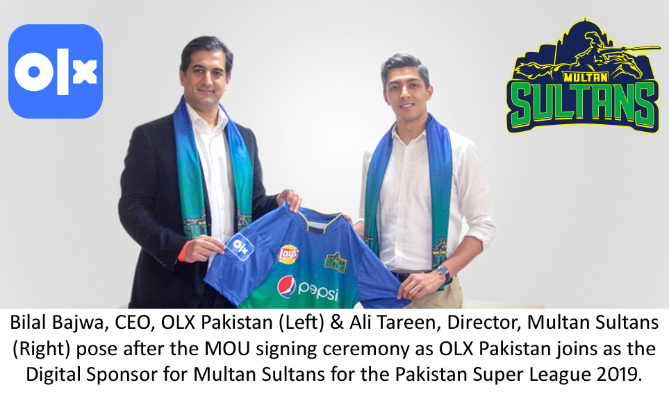 OLX & Multan Sultans Join Hand in HBL PSL