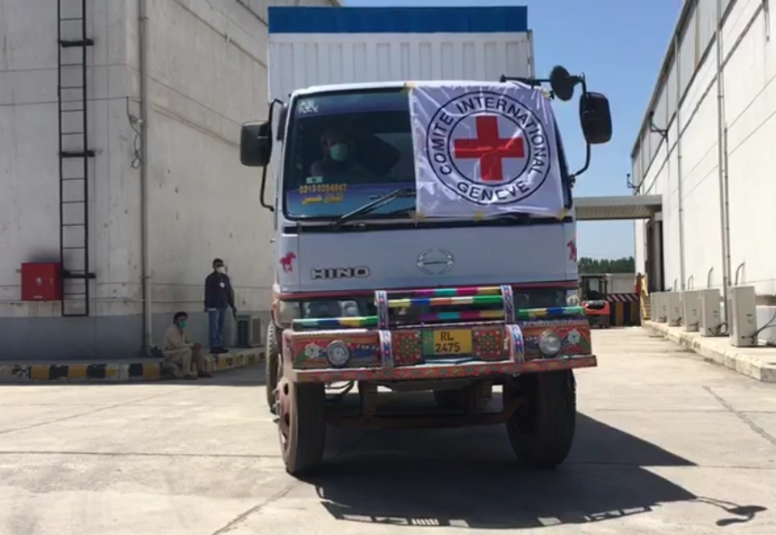 ICRC provides help to Pakistan